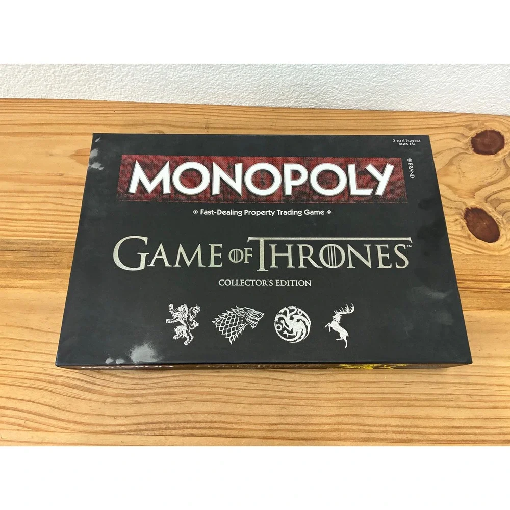 Monopoly Game of Thrones Collector's Edition Board Game Complete Fast Shipping!
